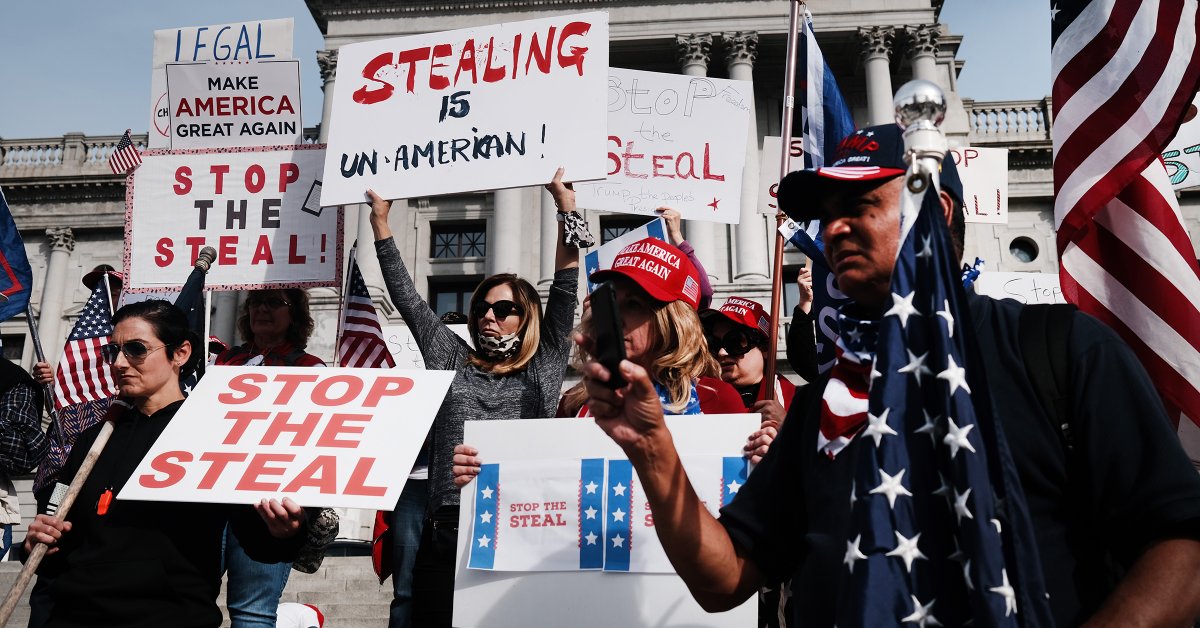 Facebook shuts down Pro-Trump group 'Stop the Steal'.